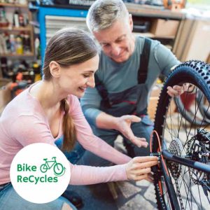 volunteer and learn how to service bikes