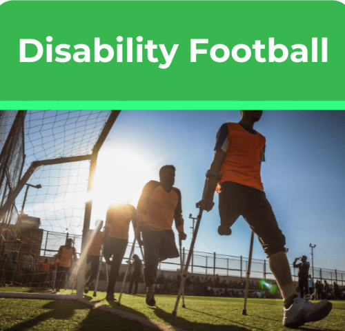 Disability football slough