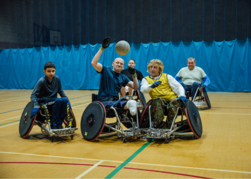 Disability Sport - wheelchair rugby